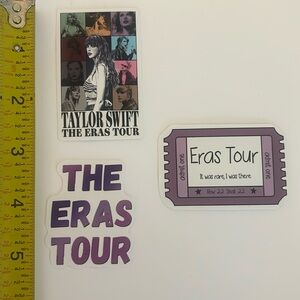 Taylor Swift “The Eras Tour” Inspired Vinyl Sticker Bundle - 10 Stickers